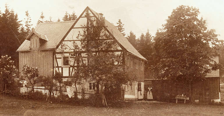 Typisches Anwesen um 1900